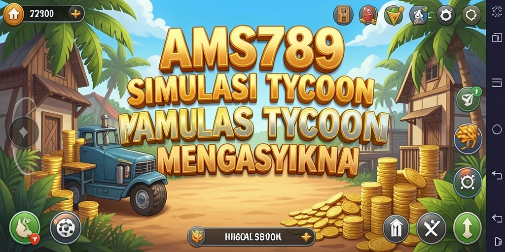 Tampilan gameplay menarik dalam game Tycoon AMS789.