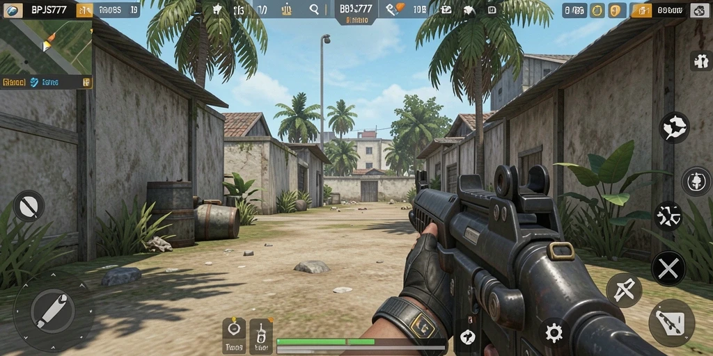 Screenshot gameplay BPJS777 yang menunjukkan aksi mendebarkan.