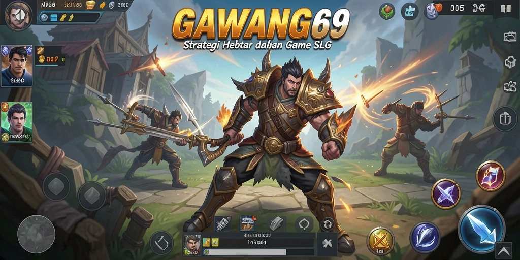 Tampilan menarik dari gameplay GAWANG69 yang intens.