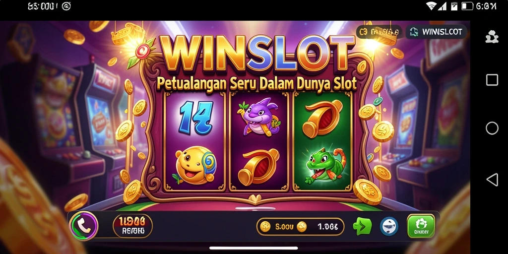 Tangkapan layar utama WINSLOT dengan gameplay petualangan yang menawan.